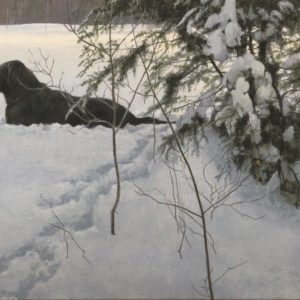 Robert Bateman-Off the Leash